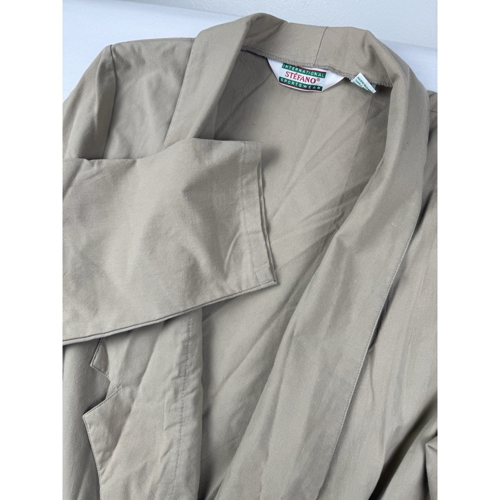 Stefano International Vintage Woman's Khaki Jacket Size L